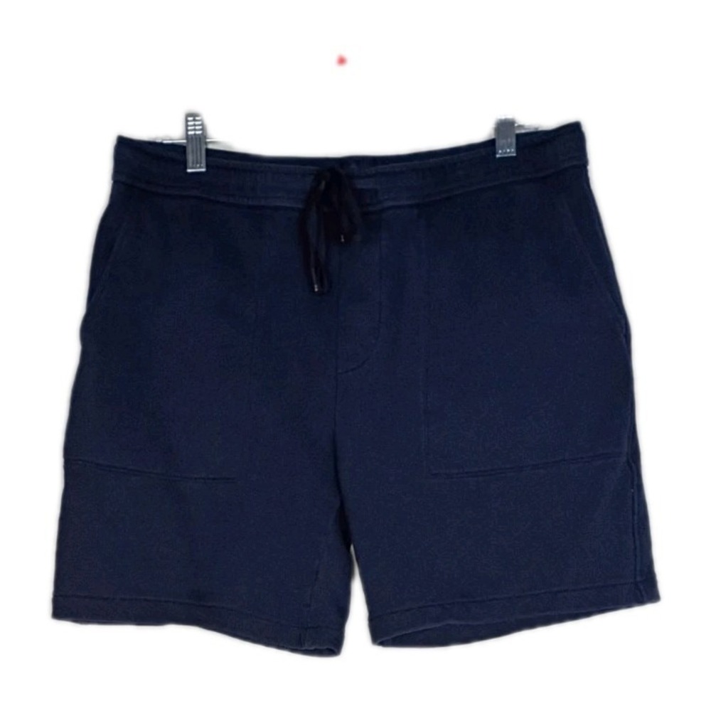 Murano Men's 100% Cotton Shorts Size L Drawstring Blue